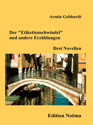 cover image of Der "Etikettenschwindel" und andere Erzählungen